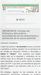 Mobile Screenshot of portalcentros.educarex.es