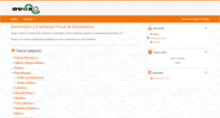 Desktop Screenshot of lmsextremadura.educarex.es