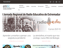 Tablet Screenshot of enmarchaconlastic.educarex.es